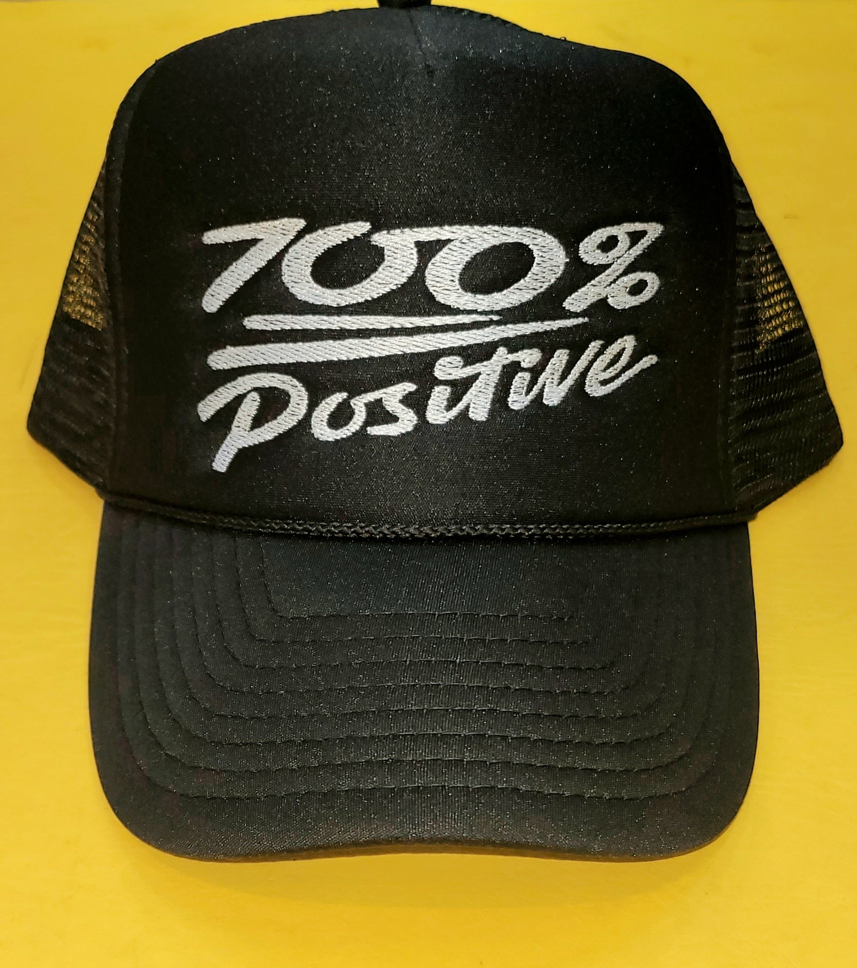 100% POSITIVE TRUCKER HATS- White Label